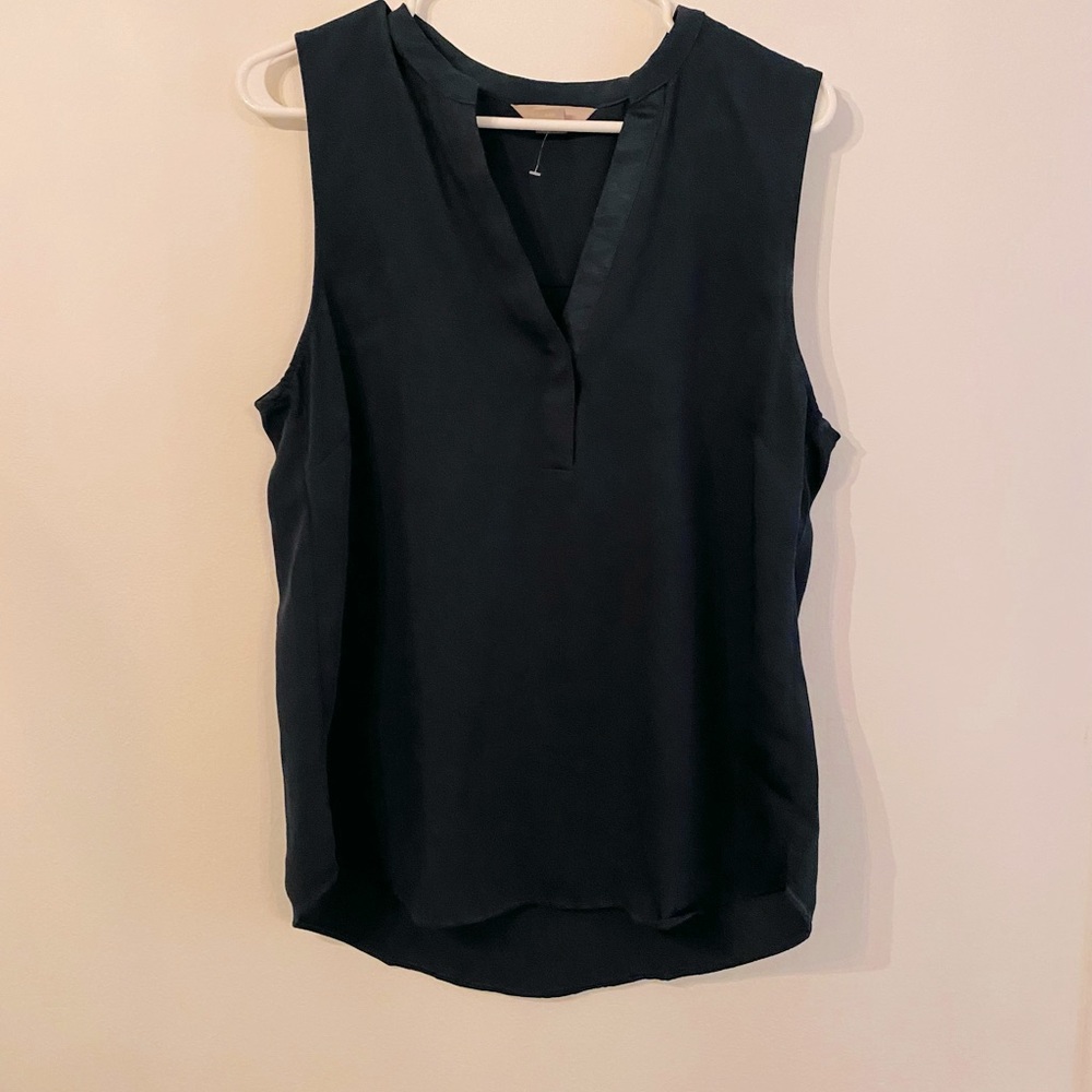 Navy blouse